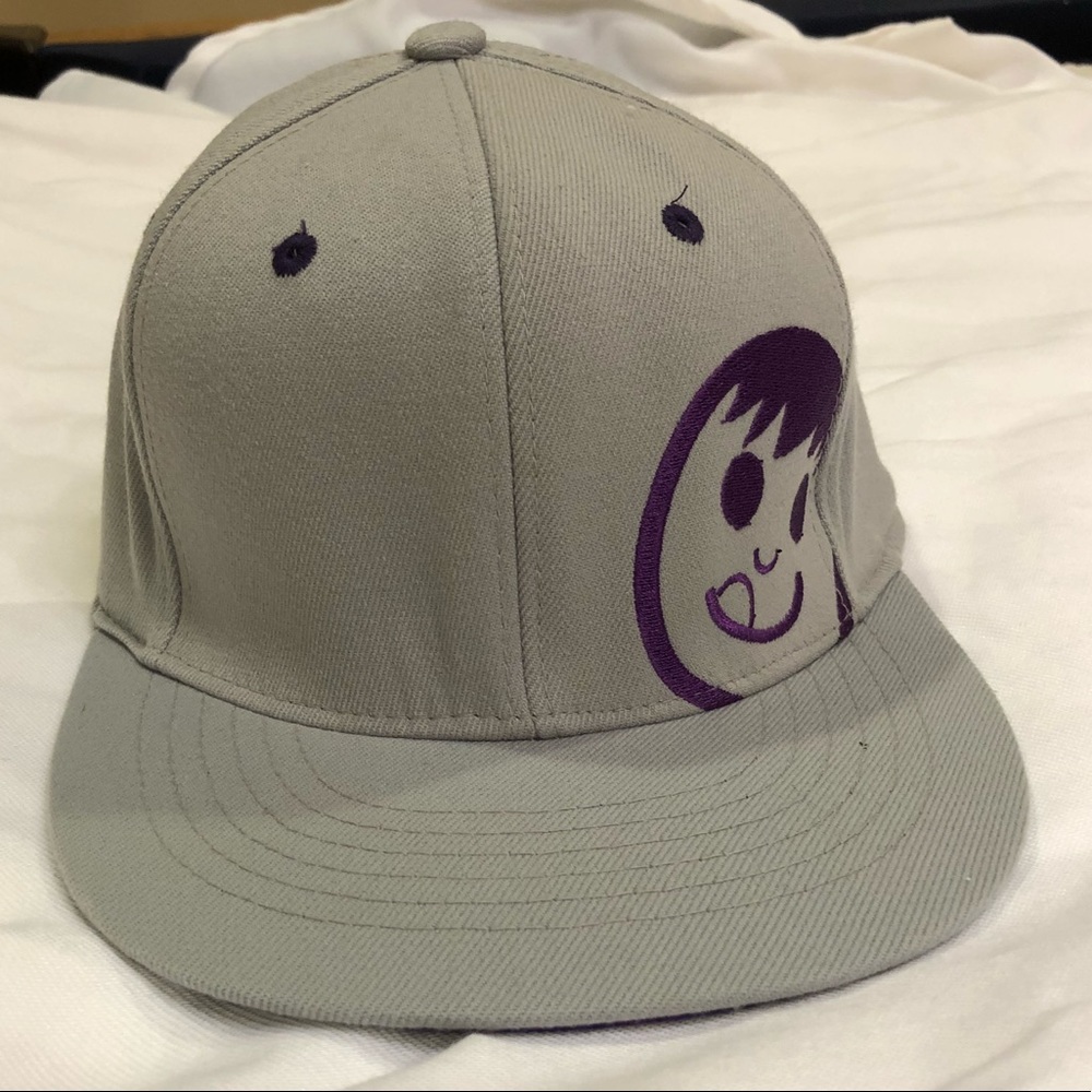 Grey/Purple Neff One Size Hat